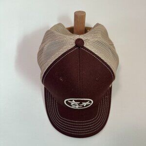 Tennessee Flag Brown Mesh Trucker Hat